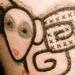 Tattoos - Flying Sheep Tattoo - 55011